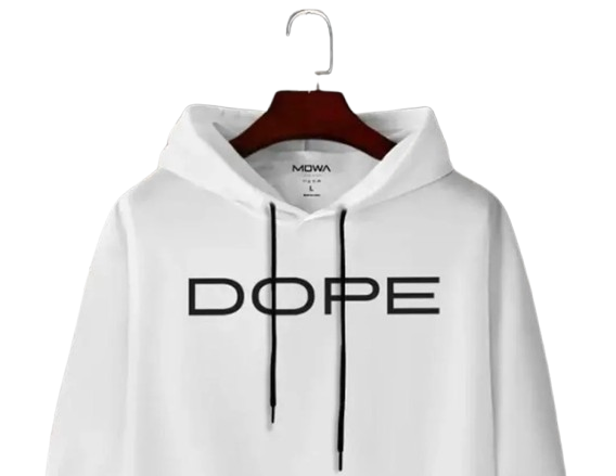 1 Pc Men's Cotton Printed Hoodie